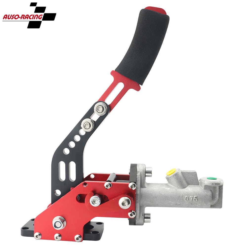 Universal E-brake Drift Race Hand Brake Black Long Vertical Hydraulic Handbrake HydroApplicable to Toyota Honda, etc