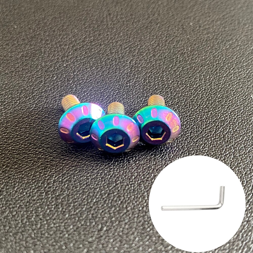 Alerón especial para casco, fijación de tornillo, repuesto de ala trasera, juego de accesorios de 3 piezas para AGV pista GPRR GPR Corsa R: Lavanda