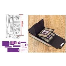 Cascada de cartas creativas troqueles de Scrapbooking troquel de corte de Metal para DIY repujado tarjetas haciendo suministros para manualidades de decoración