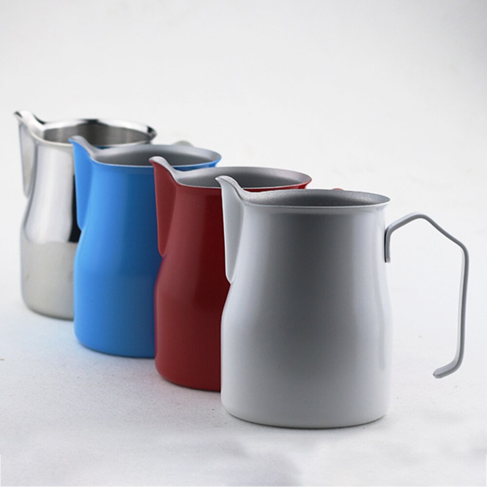 Stainless Steel Coffee Make Pots Thick Coffeeware Barista Moka Espresso Portable Kettle Goose Spout Milk Frothing