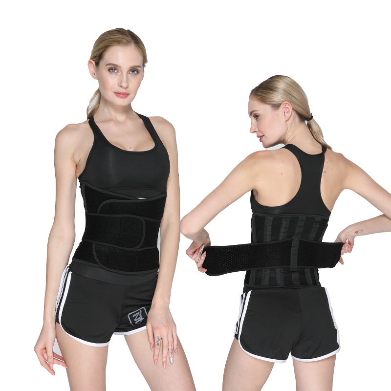 Unisex Fitness cintura cinturón neopreno sudor cinturón ejercicio adelgazar cuerpo shaper ajustable gimnasio entrenamiento cintura recortador soporte