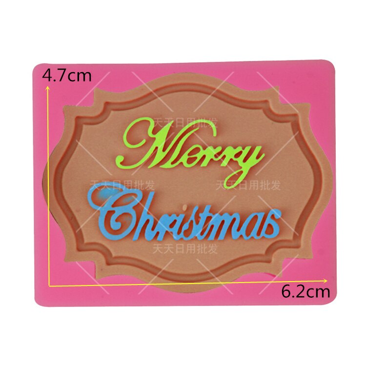 DIY Happy Birthday Silicone Mold Fondant Cake Decorating Tools Sugar Paste Candy Chocolate Molds: Mold-3302