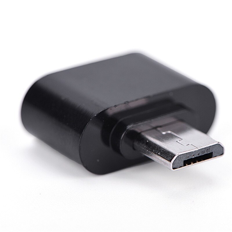 1pc små og delikate mikro usb til usb otg adapter standard usb port mikro usb stik