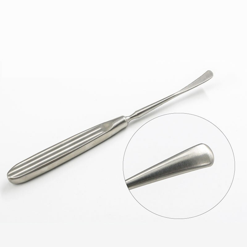 Instruments Periosteum Stripper Mandibular Angle Eye Nose Stripper Tool Scleral Stripper Double Head Rhinoplasty: Grey