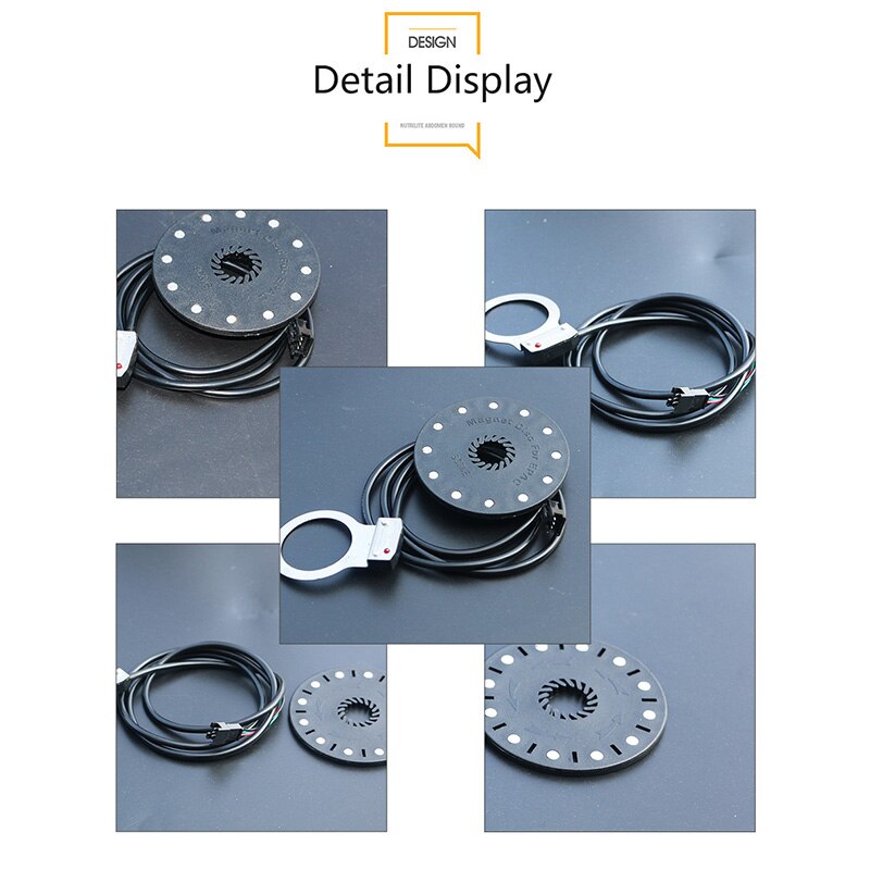 12 Magnetische Punt Pas Sensor Ebik Power Pedaal Pas Systeem Assistant Kit Fiets Sensor Eenvoudig Te Installeren Speed Sensor Ebike onderdelen