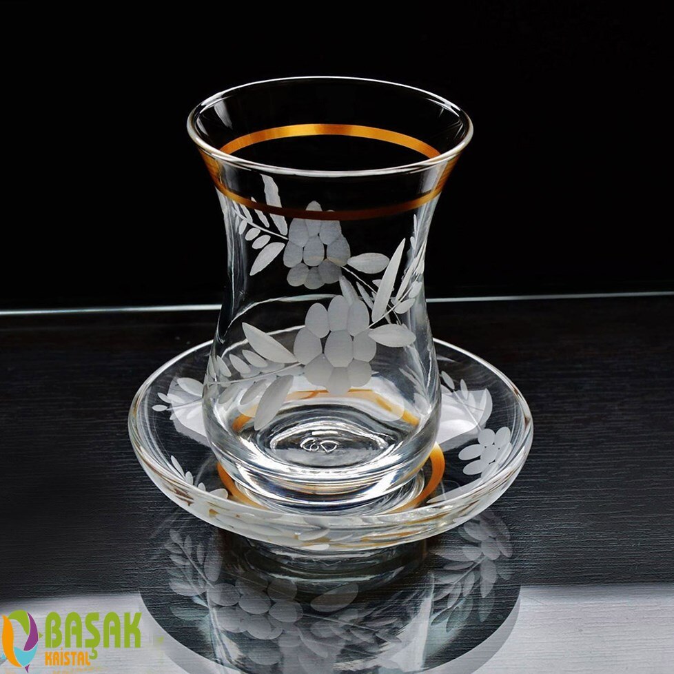 Spike Large Ajda Nature Gilded Tea Team 12 Piece