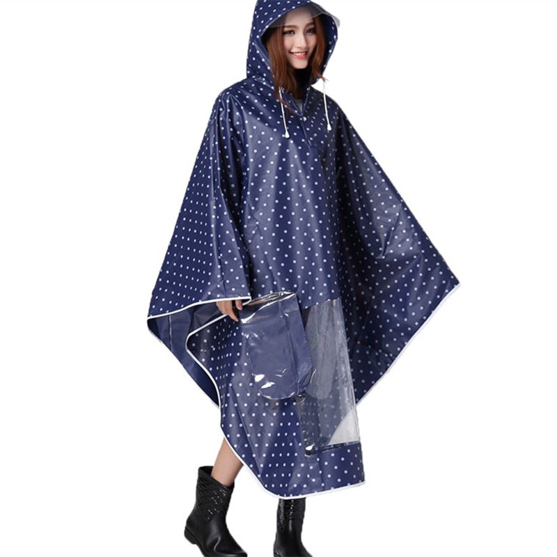 Chubasqueros Con Capucha Para Hombres Y Mujeres, Ponchos Est | Cuotas