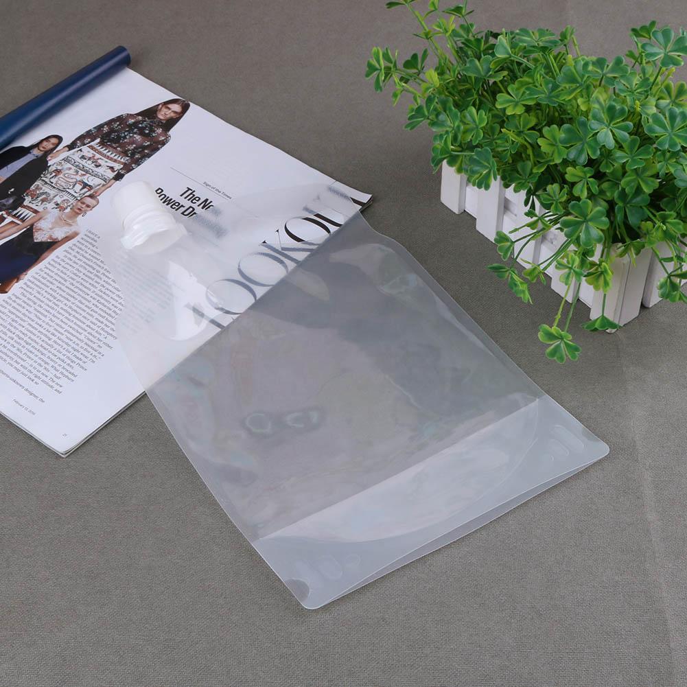 Draagbare 2L Opvouwbare Drinkwater Bag Voor Outdoor Camping Wandelen Paardrijden Water Container Kleine Handvat Water Zak Outdoor Gereedschap