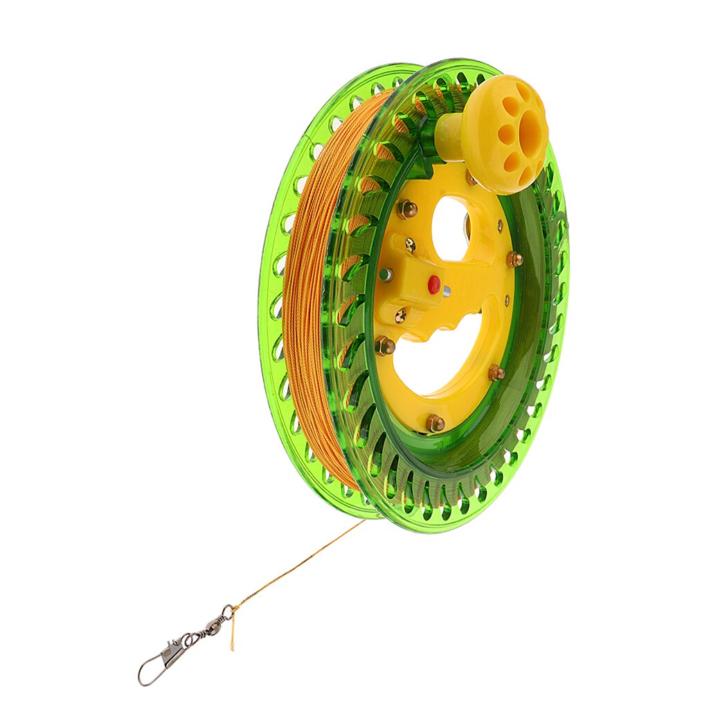 Fishing Reel With 450m String Winding Machine Winding Reel Grip Wheel