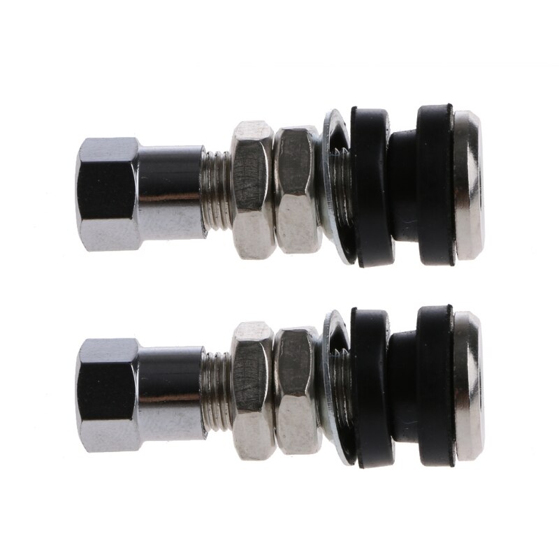 1 Pair Tire Wheel Valve Tubeless No Tube Stem Motorcycle Car Bike ATV Bicycle for car accessories