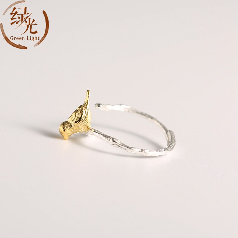 Gothic Vogel Tak Ringen Voor Vrouwen Trouwringen Dames Accessoires Charm Sieraden