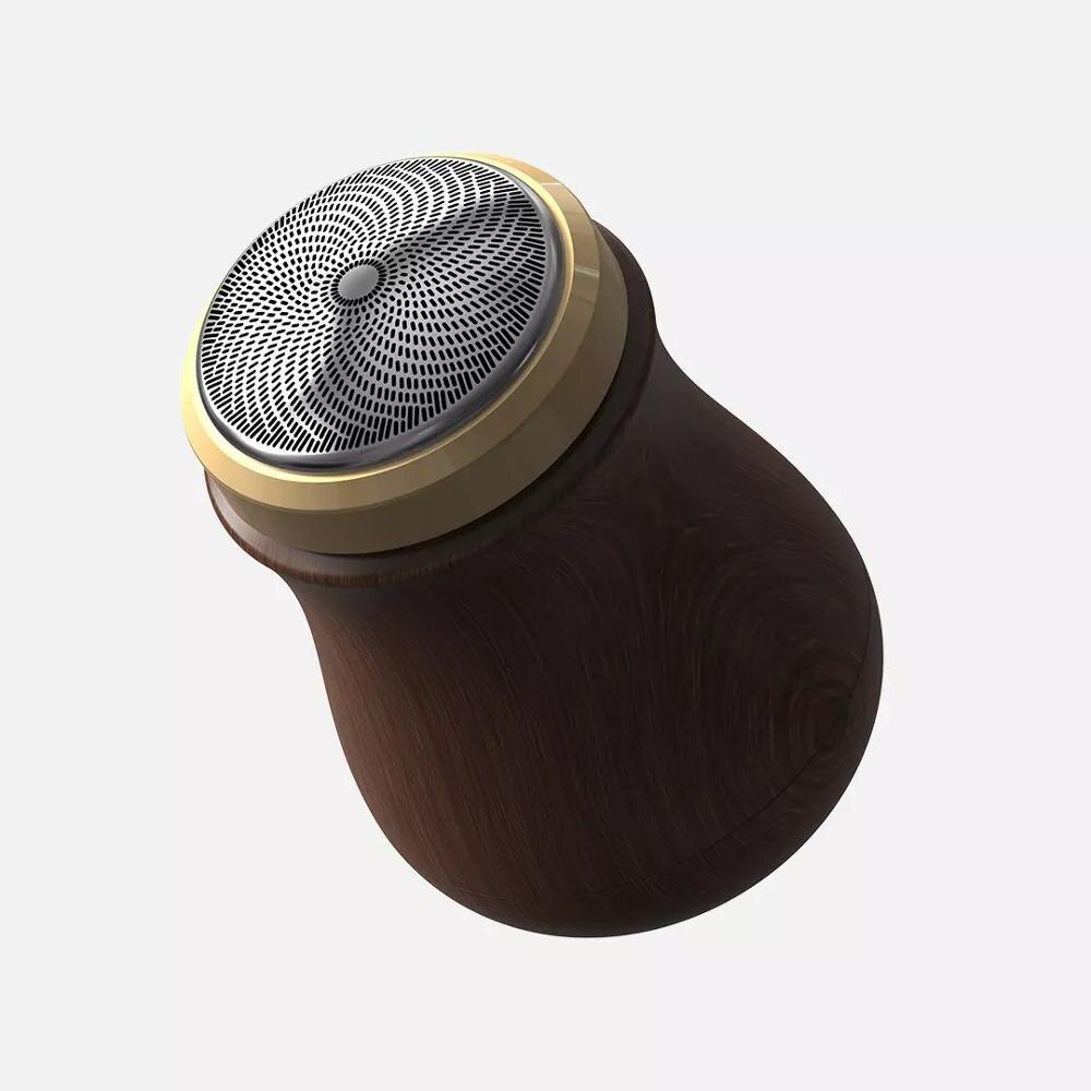 Xiaomi Huanxing Wooden Razor Shaver S50 Electric Rechargeable Mini Single-blade Razor Waterproof Wet Dry Dual Use Beard Shaving