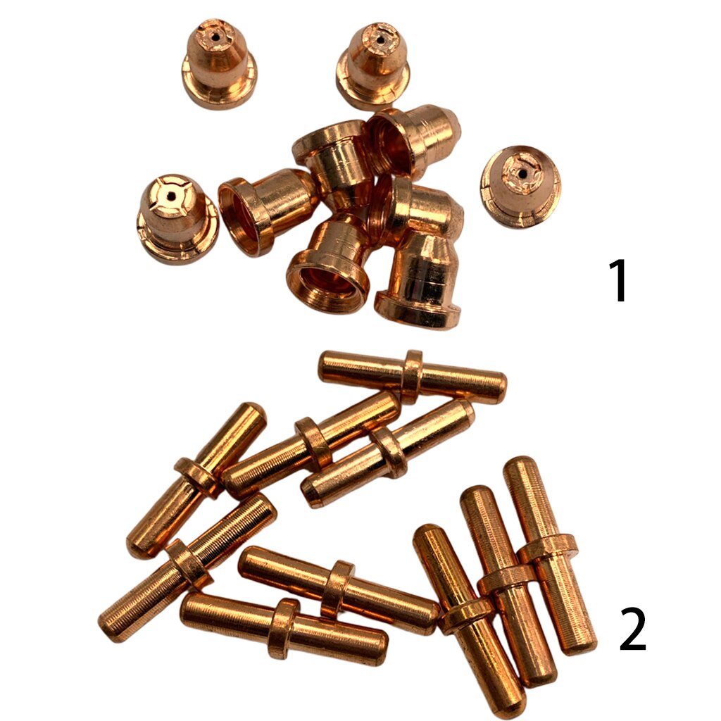 60 Plasma Cutter Nozzle Electrode Metal for Plasma Cutting Torch Parts