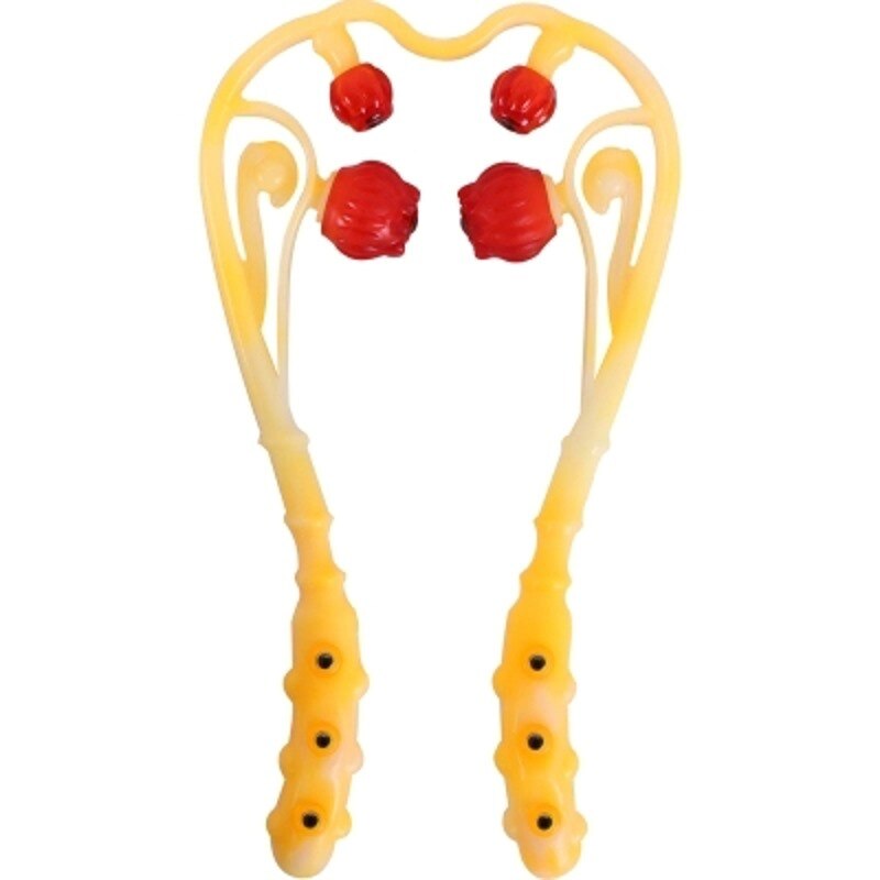 Massageapparat hjemmemanual kontor nakke skulder magnetisk terapi kropsbold meridian æltning cervikal multifunktion massagepleje