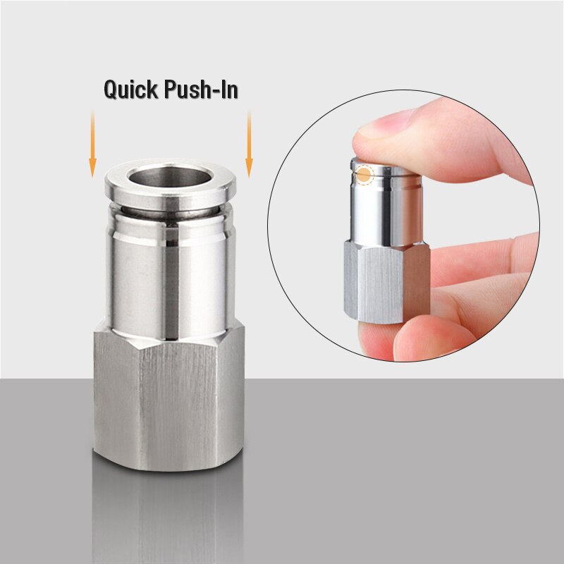 Ball Lock Disconnect Set Liquid Gas Ball Lock Home Brew Beer Keg Connector Barbed Dispenser with Push-In Fit Barb Swivel Nut