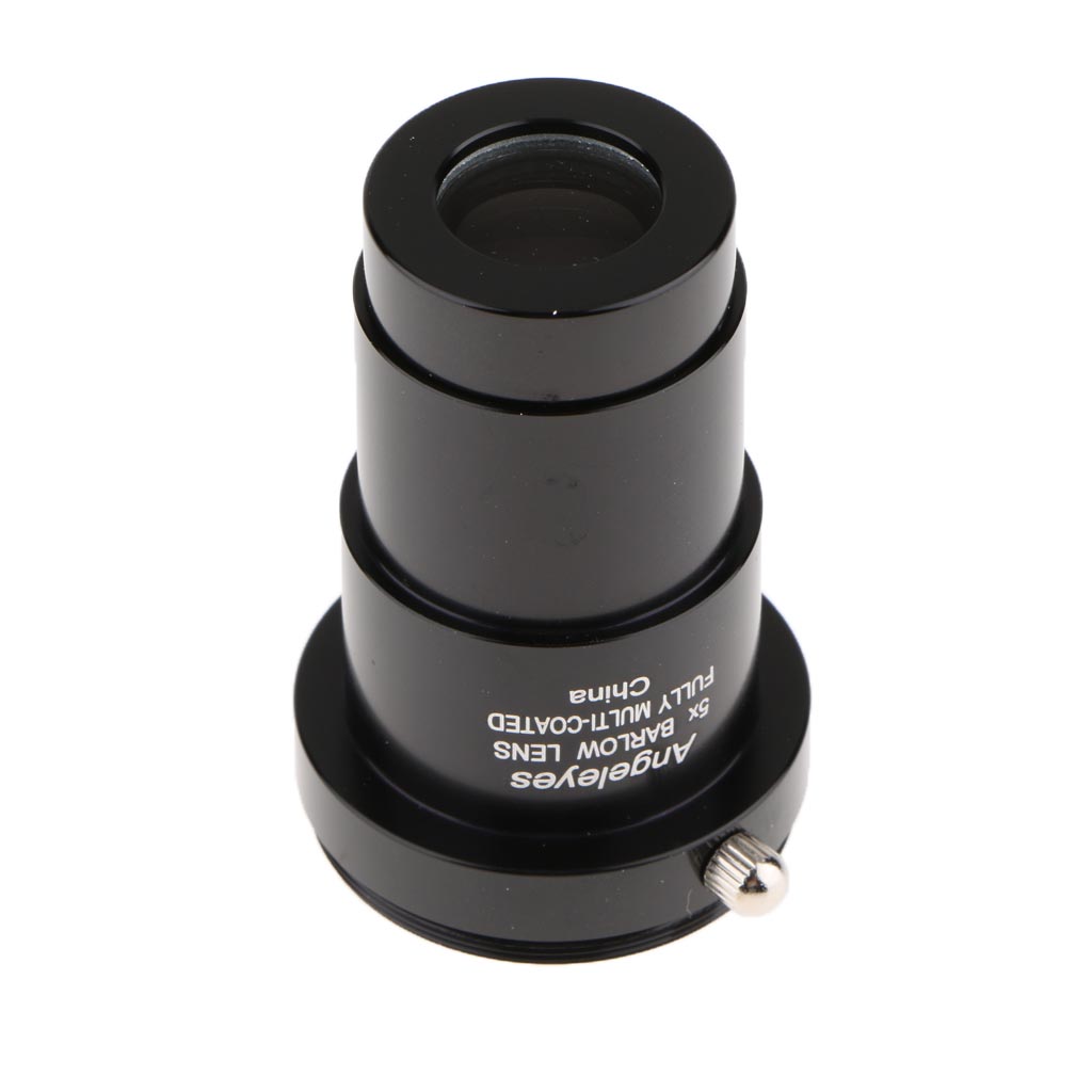 3X Barlow Lens Voor Celestron 102ED 130EQ Cgx Telescoop Oculair Multilayer Hd Breedband Paars Film 1.25 Inch