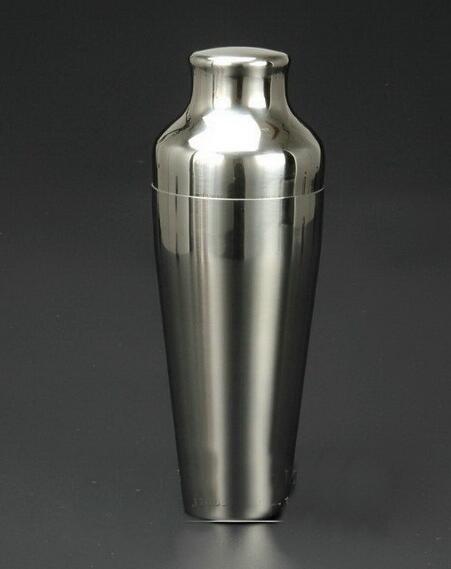 cocktail shakers French two-stage flow line deduction Cup 550ml shaker gray/ gold / rose red: Gray