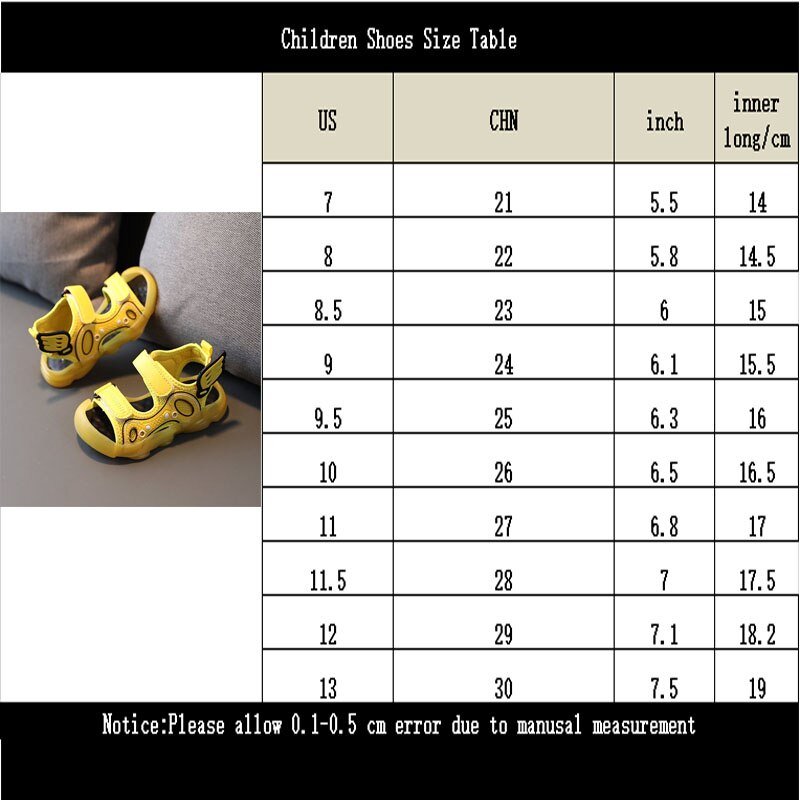 Sandales d'été pour enfants, chaussures de plage respirantes et en cuir microfibre pour garçons,