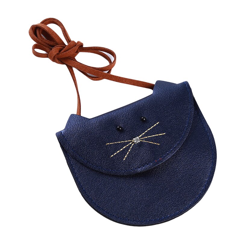 Le plus petit chat sac de messager pour enfants bébé filles mignon chat porte-monnaie Mini sac à bandoulière enfants petit sac