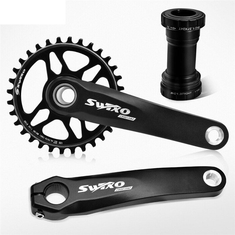 SR Suntour CW8 Duro Downhill – Guarnitura MTB 170mm 32/22 9V: Robusta Per La Discesa