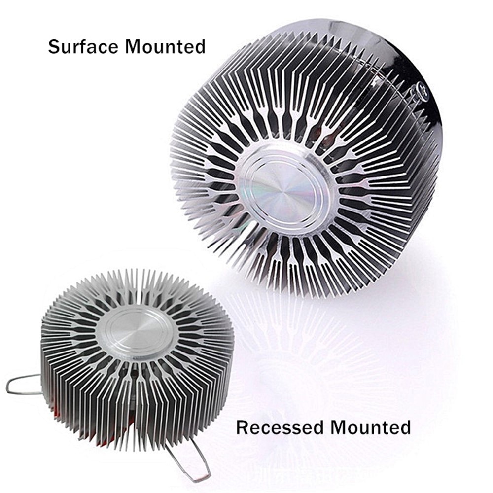 Nyhed forsænket led lampe spot led downlight 220v 110v farverig led pære spot lys til stuen ktv fest dekoration lampe