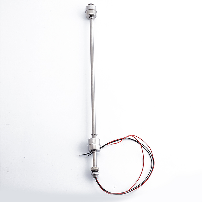 Double Balls Float Switch Stainless Steel Tank Pool Controller Water Level Liquid Flow Sensor: Light Yellow