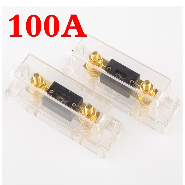 1 stk anl-boks sikringsholder distribusjon sikringsholder sikringsholder blad i 0 4 8 måler positiv 100a 200a 300a: Oransje