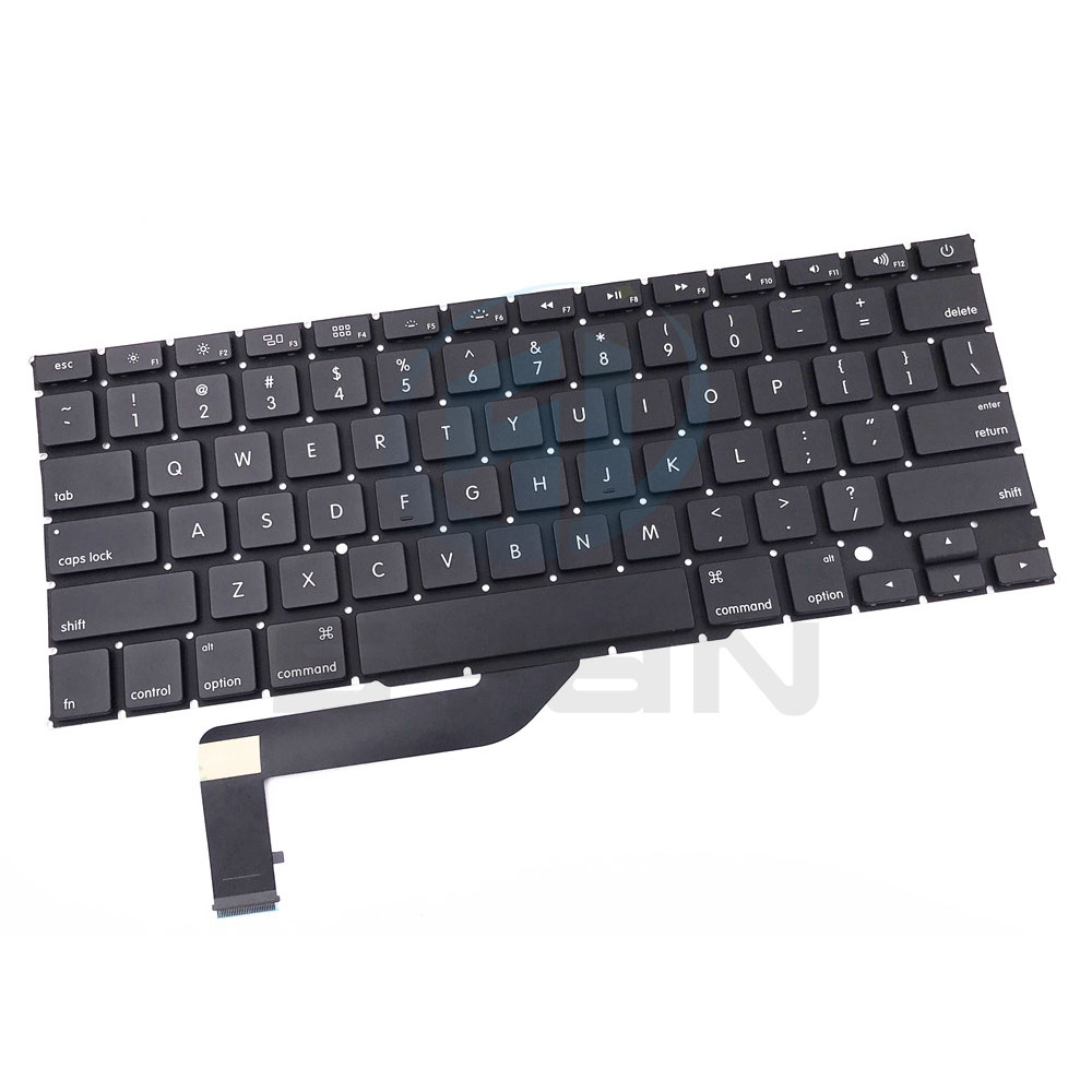 A1398 näppäimistö macbook pro retina 15.4 tuuman kannettavalle tietokoneelle  mc975 mc976 me664 me665 me293 me294 näppäimistön merkki