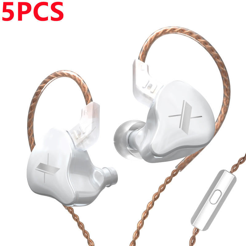 KZ EDX słuchawki przewodowe z mikrofonem dynamiczne słuchawki douszne HIFI gitara basowa muzyka słuchawki douszne słuchawki z redukcją szumów sportowy zestaw słuchawkowy