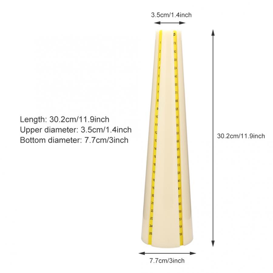 Plastic Bracelet Measuring Mandrel Stick Sizer Jewelry Hammer Measuring Repairing Making Tool for Jeweler