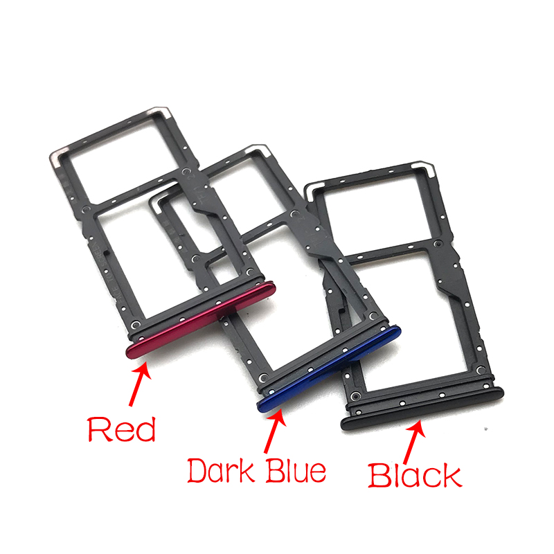 SIM Card Holder Tray Slot Houder Adapter Socket Voor Xiaomi Redmi Note 7 Reparaties
