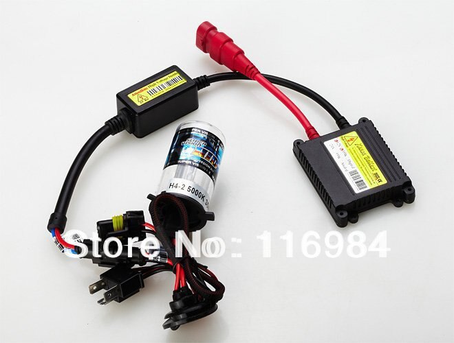 Xenon hid kit  h1 h3 h4 h8 h4-1 h7 h11 hid xenon frontlys pærer konverteringssett  dc12v 35w