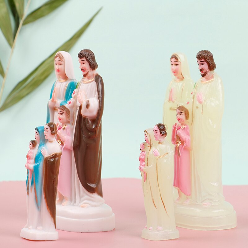 Statue de jésus en plastique, Statue de la vierge marie, décoration des Souvenirs catholique et chrétien, décoration de la maison, 1 pièce