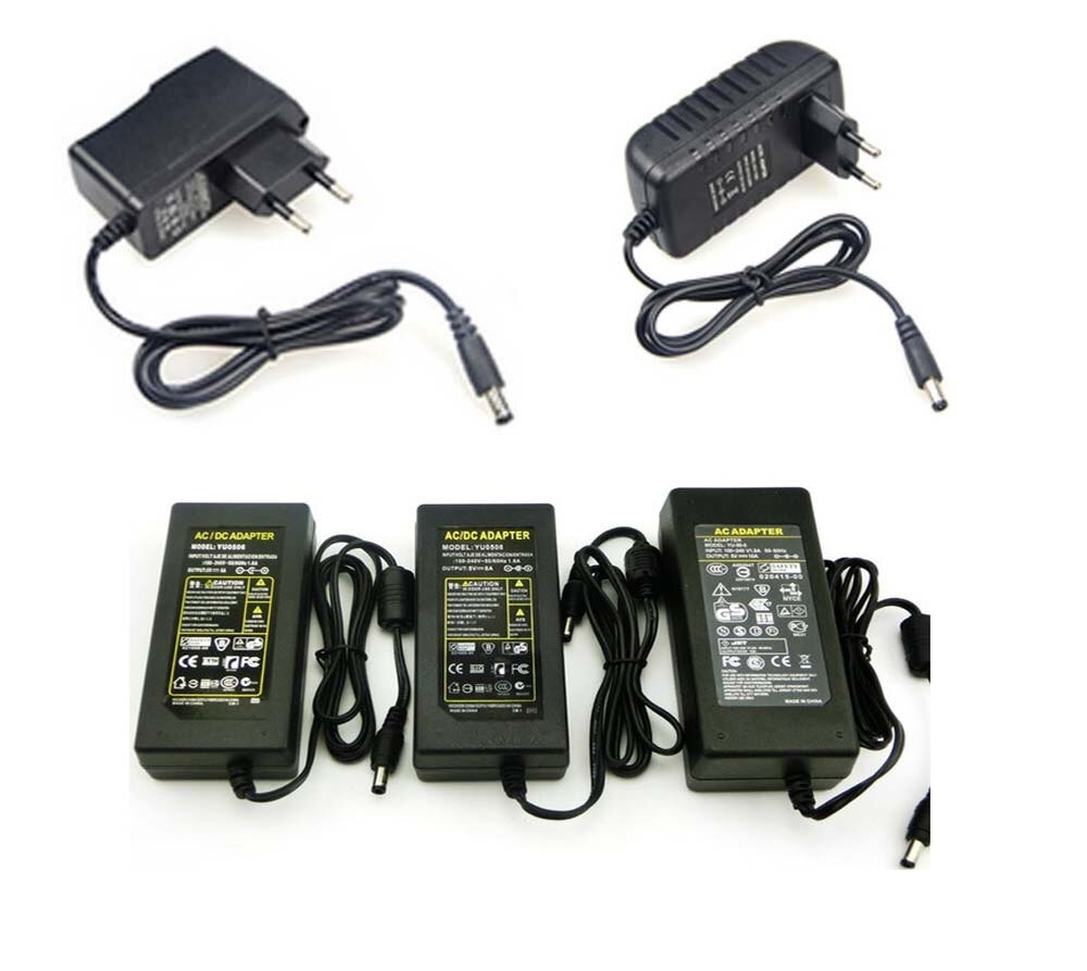 Adapter verlichting transformatoren 220v to 12v voeding 12 v volt 1a 2a 3a 5a 6a 8a 10a ac dc led voeding adapter 12v 5a 2a
