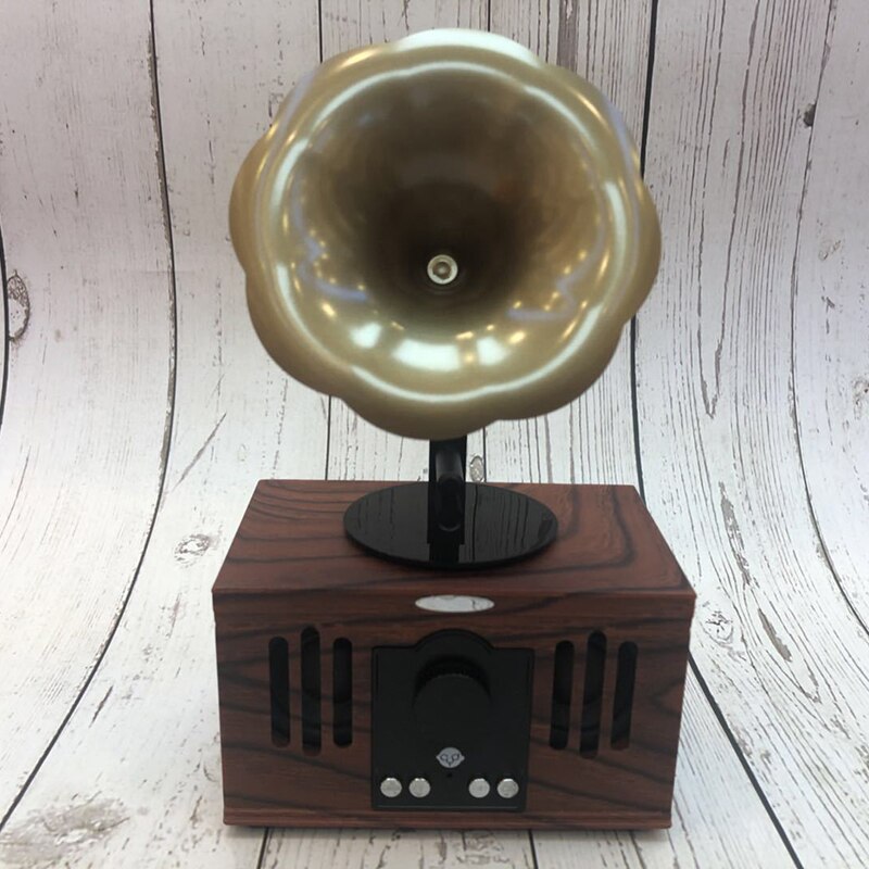 Bluetooth Computer Speaker Retro Laptop Speaker Draadloze Speakers met HD Audio Stereo ingebouwde Microfoon ING