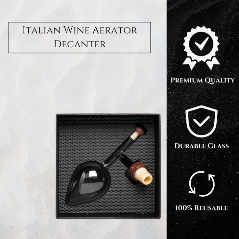 Aireador de vino, vertedor de botella de vino tinto portátil transparente y decantador rápido, aireador de vino tinto transparente redondo/de forma de melocotón