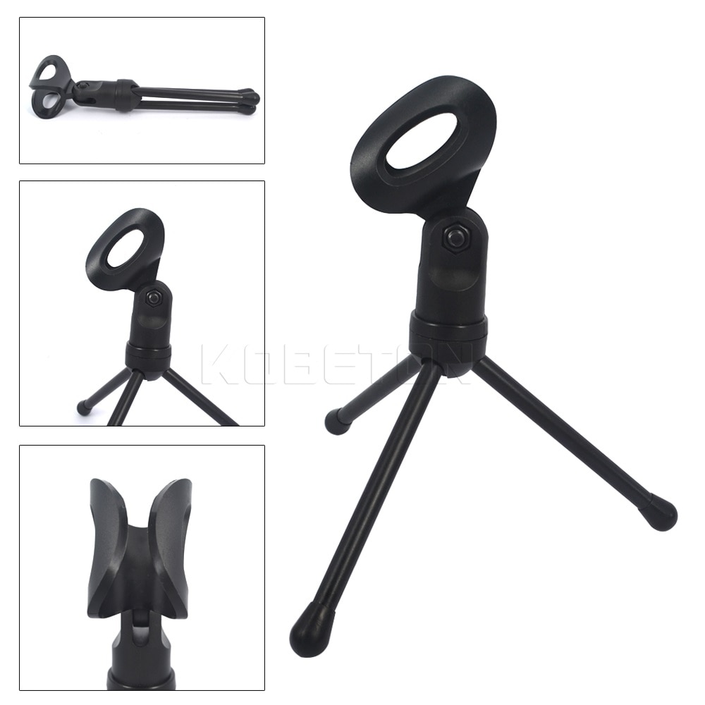 kebidu Handheld Studio Microphone Mic with Tripod Sound Condenser Microphone For Skype MSN Computer Chat PC Laptop