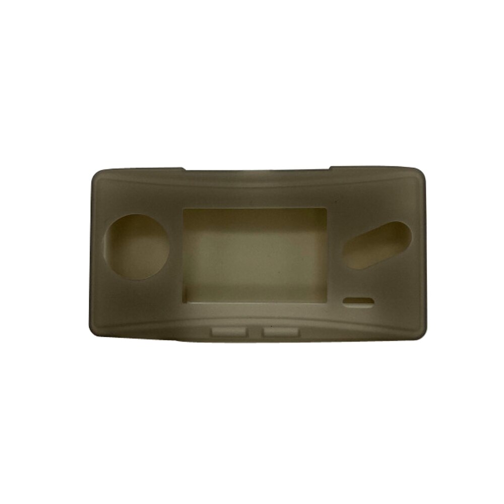 Protective shell For GBM game console protective case cover TPU silicone soft crystal shell: Gray