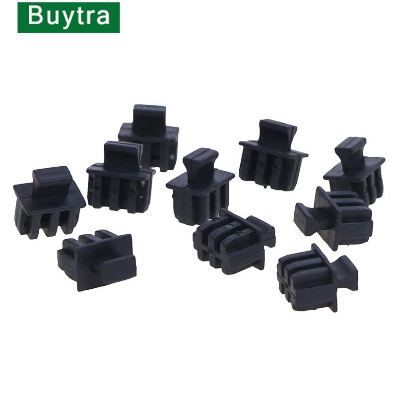 Cubierta protectora SFP, cubierta de módulo de fibra SFP, tapa antipolvo, jaula, tapón antipolvo, 10 unidades,