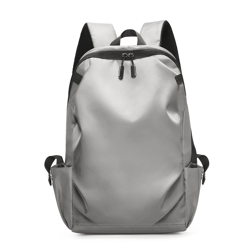 Large capacity waterproof laptop bag, hiking backpack, cycling backpack with USB interface for outdoor business trips: GRAY COLOR