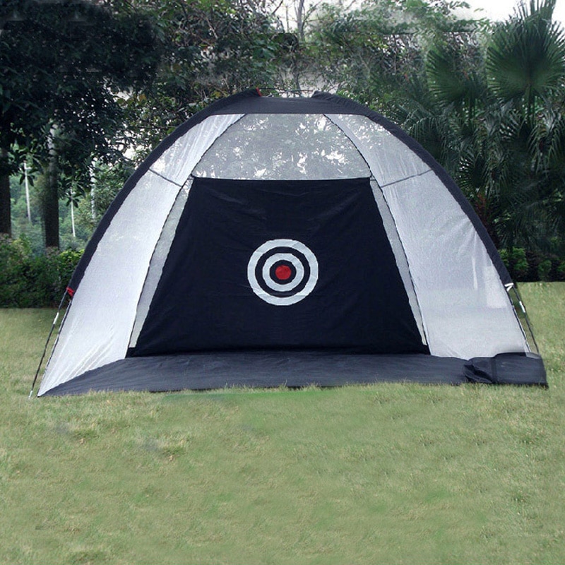 Indoor Outdoor 2M * 1.4M * 1M Golf Lessons Golf Hitting Cage Garden Grassland Practice Tent golf Training Equipment