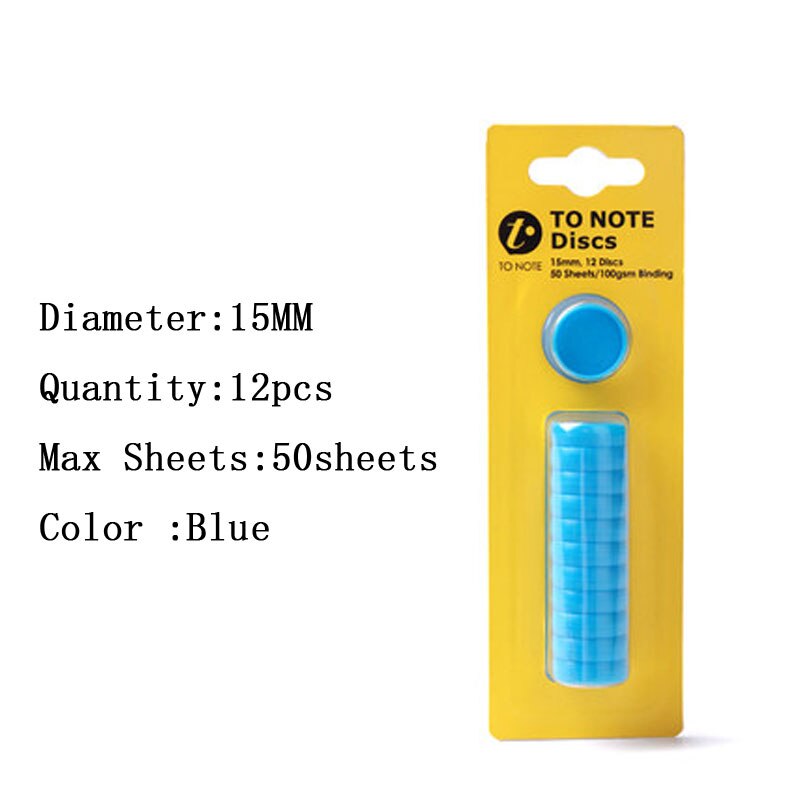 T Mushroom Hole Disc Binding Loose-Leaf Puncher Adjustable 12-Hole Punch Disc Bound Notebook Crafts and Scrapbooking Punchers: 6