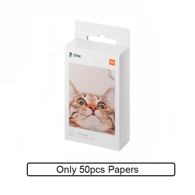 Xiaomi-impresora mijia AR, 300dpi, portátil, para fotos, Mini bolsillo con DIY, Share, 500mAh, impresora de bolsillo para imágenes, funciona con mijia