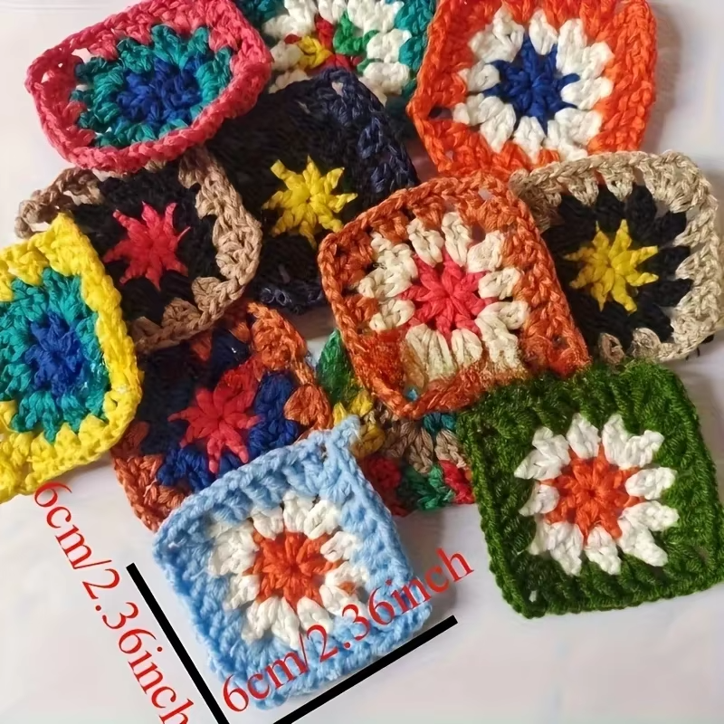 DIY Crochet Blocking Boards Square Wooden Knitting Board with Stainless Steel Rod Weave Accessory Knitting Blocking Mat