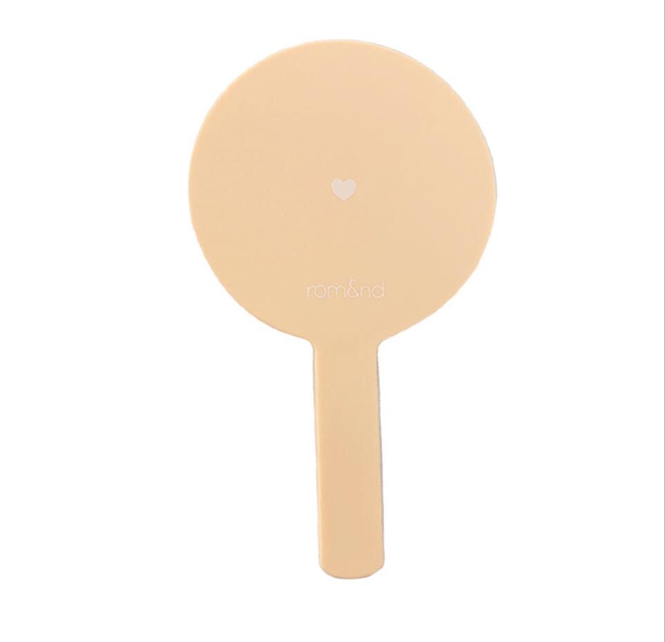 Romand Handheld Makeup Mirror Acrylic All-round Square Mirror 2.75 inches Cosmetic Hand Mini Mirror Ladies Makeup Mirror: Yellow