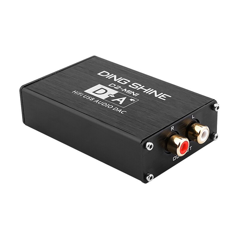 Decodificador de Audio DAC, tarjeta de sonido HIFI USB, soporte de decodificación de 32 bits y 384Khz, ES9018K2M, para amplificador de potencia de cine en casa