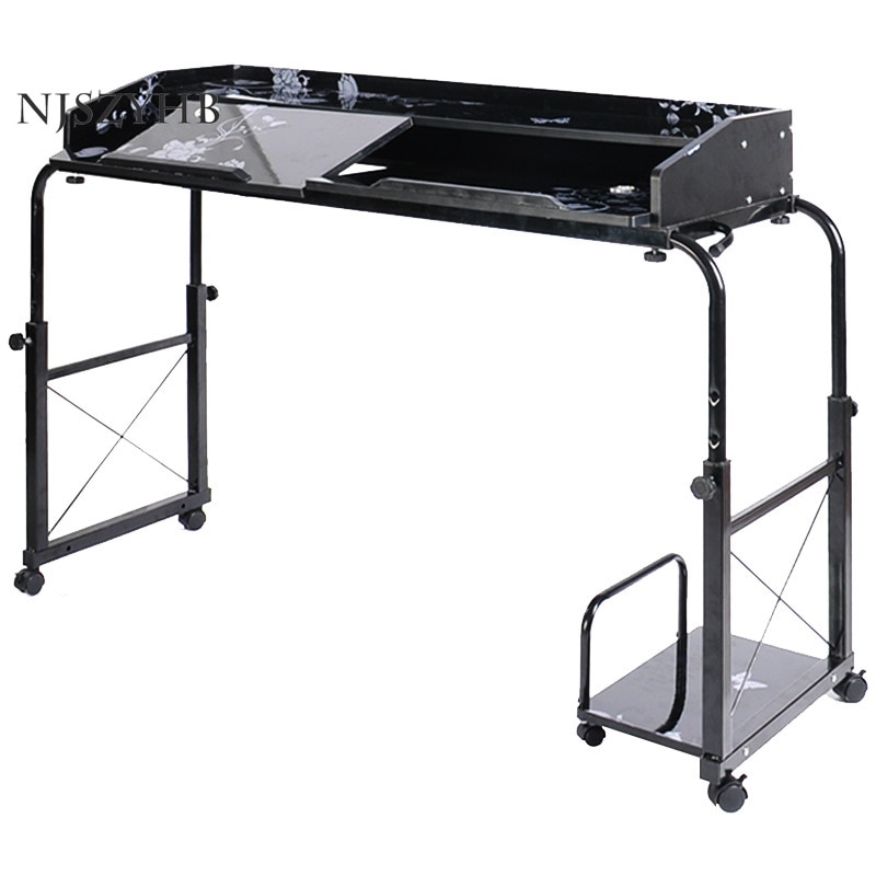 Multifunctional modern minimalist home mobile desktop computer desk bedroom bed laptop desk bed table