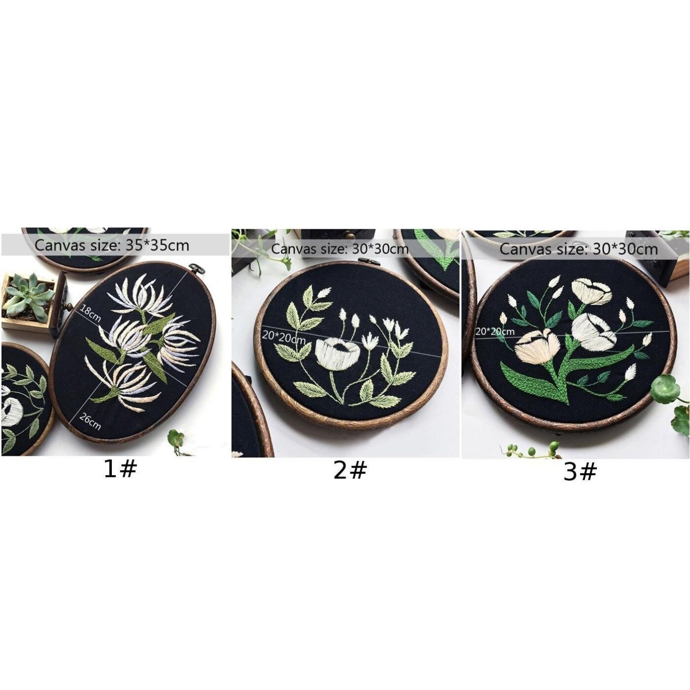 Crafts Embroidery Kit Needlework 1#/2#/3# Handicraft Embroidery Kit