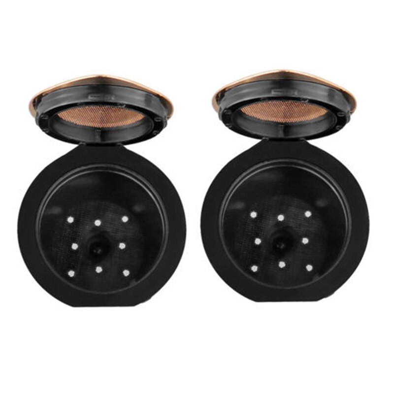 Refillable Reusable Coffee Capsule Pods Cup for Nescafe Dolce Gusto Spoon