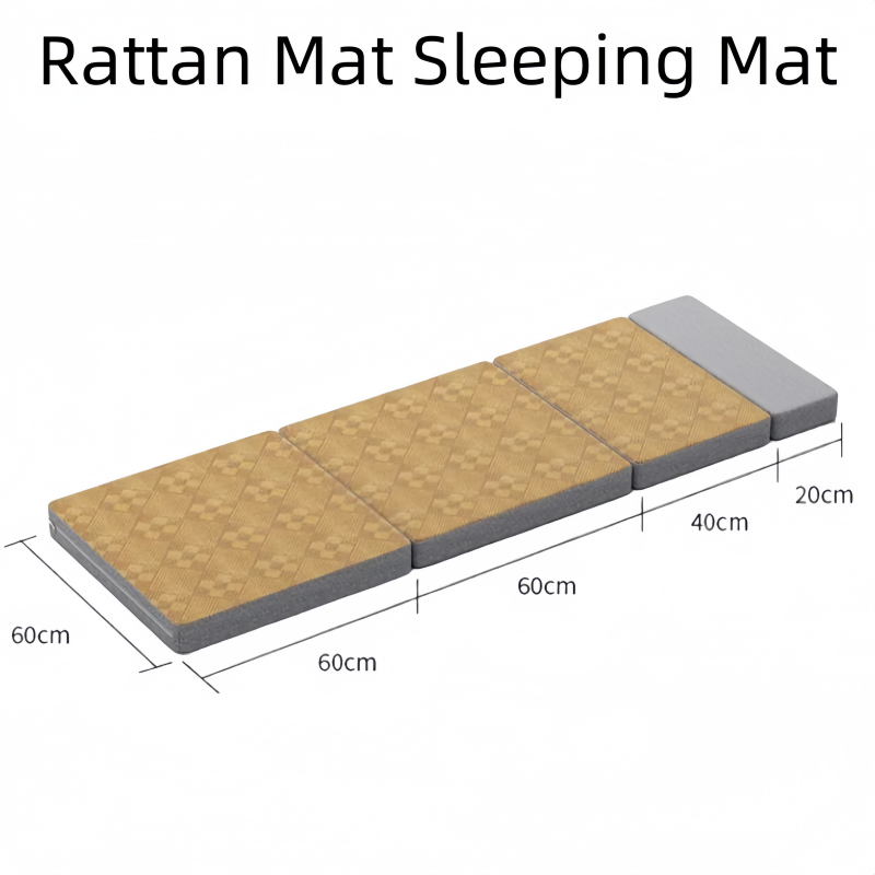 Lit pliant pour voiture SUV 180CM, coussin de couchage, matelas de voyage épais et Portable, tapis de repos pour Camping et bureau, coussin de siège arrière pliable: Gris clair